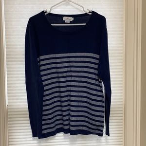Vineyard Vines Navy Stripe Sweater